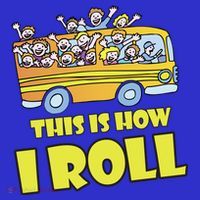 This is How I Roll School Bus Women's Tank Top thumb 5