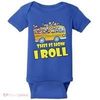 This is How I Roll School Bus Baby Bodysuit thumb 0