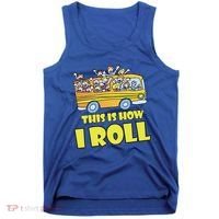 This is How I Roll School Bus Tank Top thumb 0