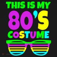 This Is My 80's Costume Doggie Tank thumb 4