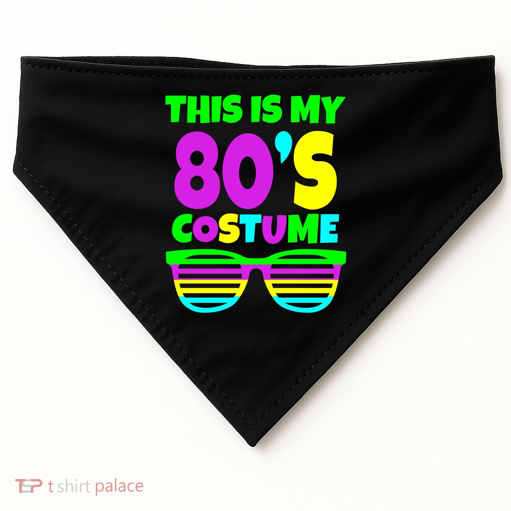 This Is My 80's Costume USA-Made Doggie Bandana