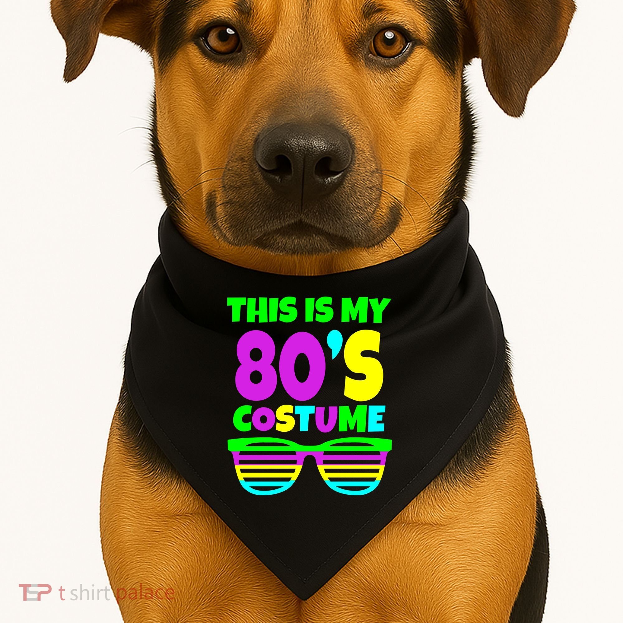 This Is My 80's Costume USA-Made Doggie Bandana