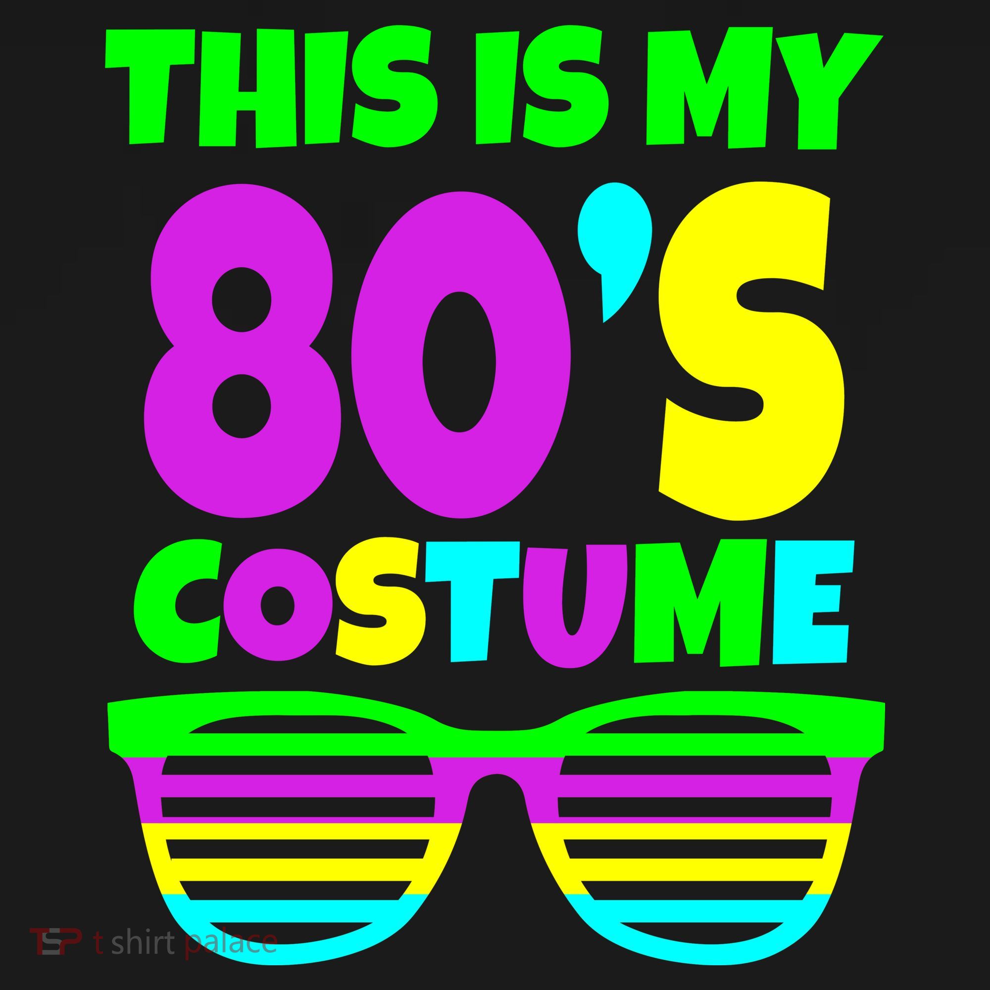 This Is My 80's Costume USA-Made Doggie Bandana