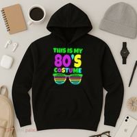 This Is My 80's Costume Hoodie thumb 3