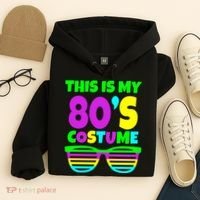 This Is My 80's Costume Hoodie thumb 4
