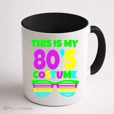 This Is My 80's Costume Coffee Mug back