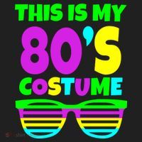 This Is My 80's Costume Hat thumb 2