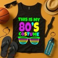 This Is My 80's Costume Tank Top thumb 4