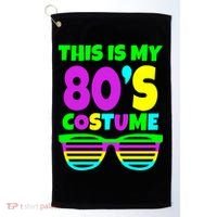 This Is My 80's Costume Golf Towel thumb 0