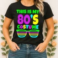 This Is My 80's Costume Women's T-Shirt thumb 2