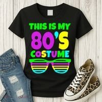 This Is My 80's Costume Women's T-Shirt thumb 3