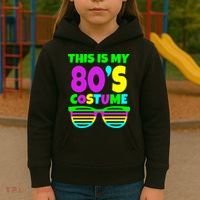 This Is My 80's Costume Kids Hoodie thumb 3