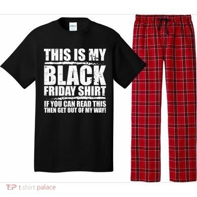 This Is My Black Friday Pajama Set