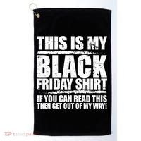 This Is My Black Friday Golf Towel thumb 0