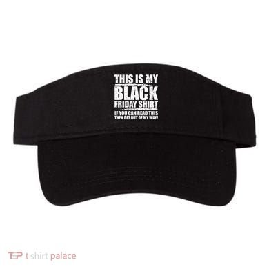 This Is My Black Friday Visor