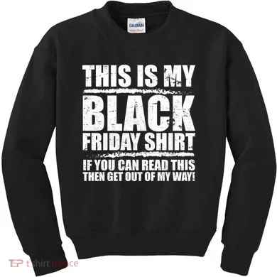 This Is My Black Friday Kids Sweatshirt
