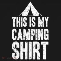 This Is My Camping Doggie Tank thumb 4