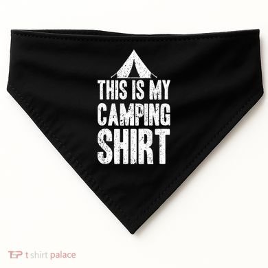 This Is My Camping USA-Made Doggie Bandana