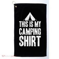 This Is My Camping Golf Towel thumb 0