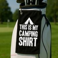 This Is My Camping Golf Towel thumb 2