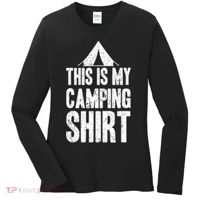 This Is My Camping Women's Long Sleeve Shirt