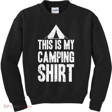 This Is My Camping Kids Sweatshirt