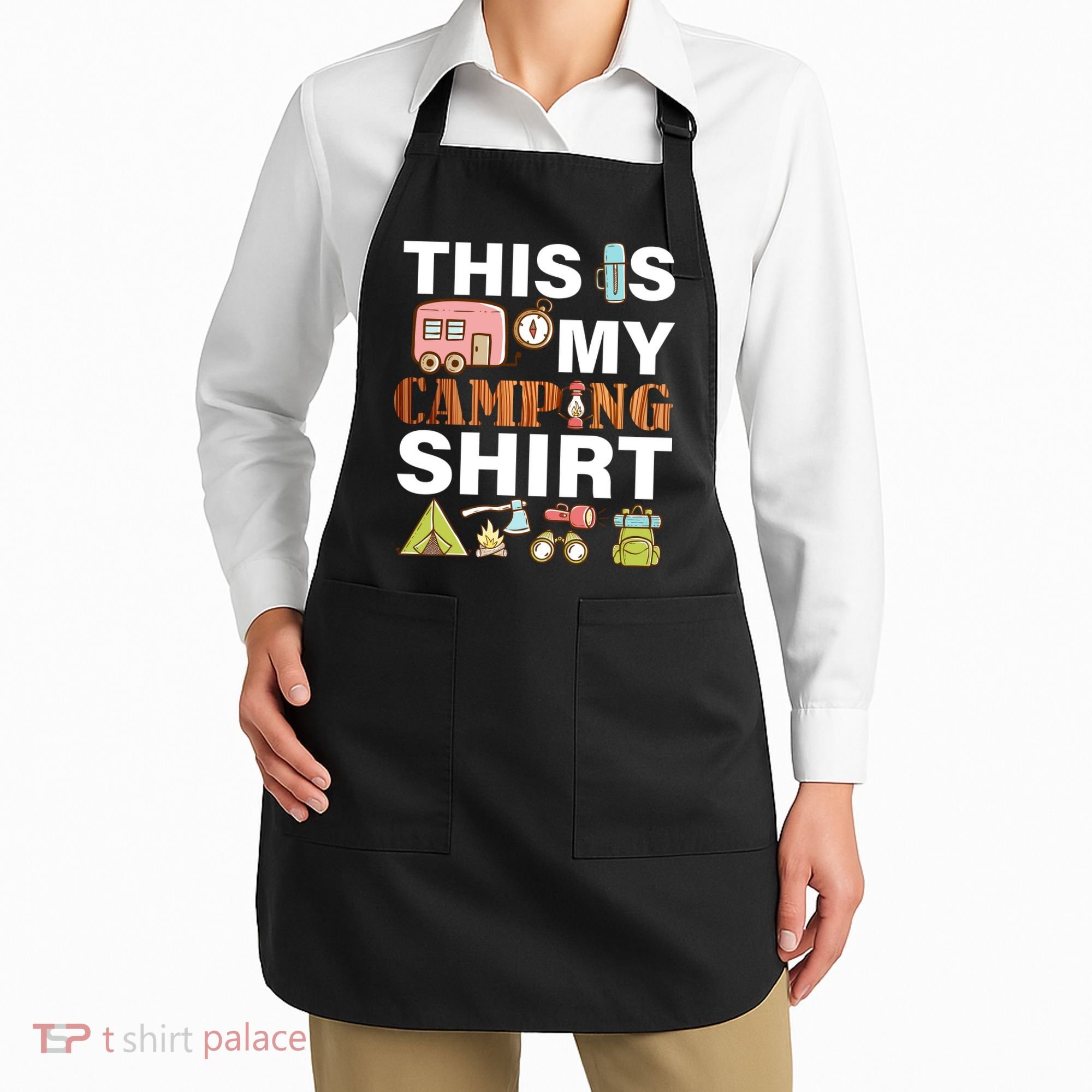 This Is My Camping Funny Apron