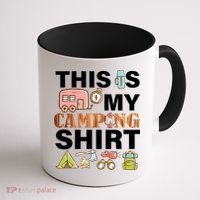 This Is My Camping Funny Coffee Mug thumb 1