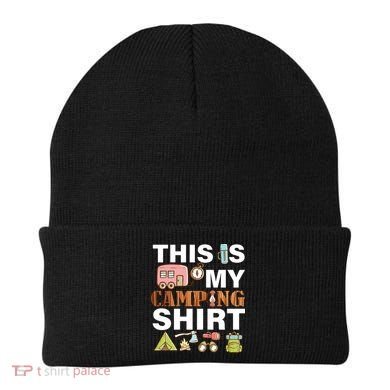 This Is My Camping Funny Beanie