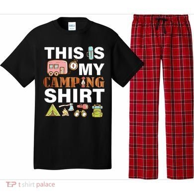 This Is My Camping Funny Pajama Set