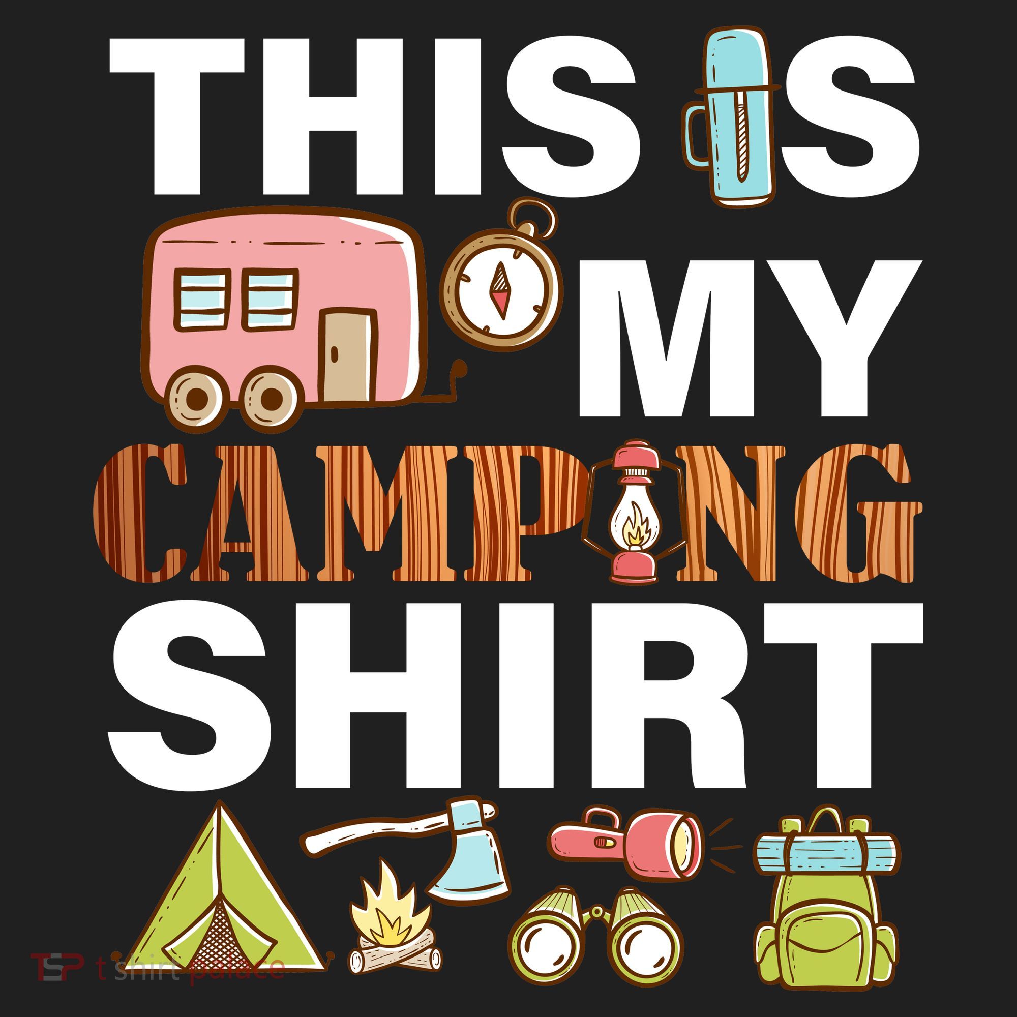 This Is My Camping Funny Hat