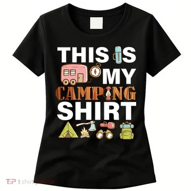 This Is My Camping Funny Women's T-Shirt
