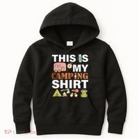 This Is My Camping Funny Kids Hoodie thumb 0