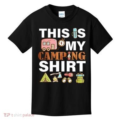 This Is My Camping Funny Kids T-Shirt