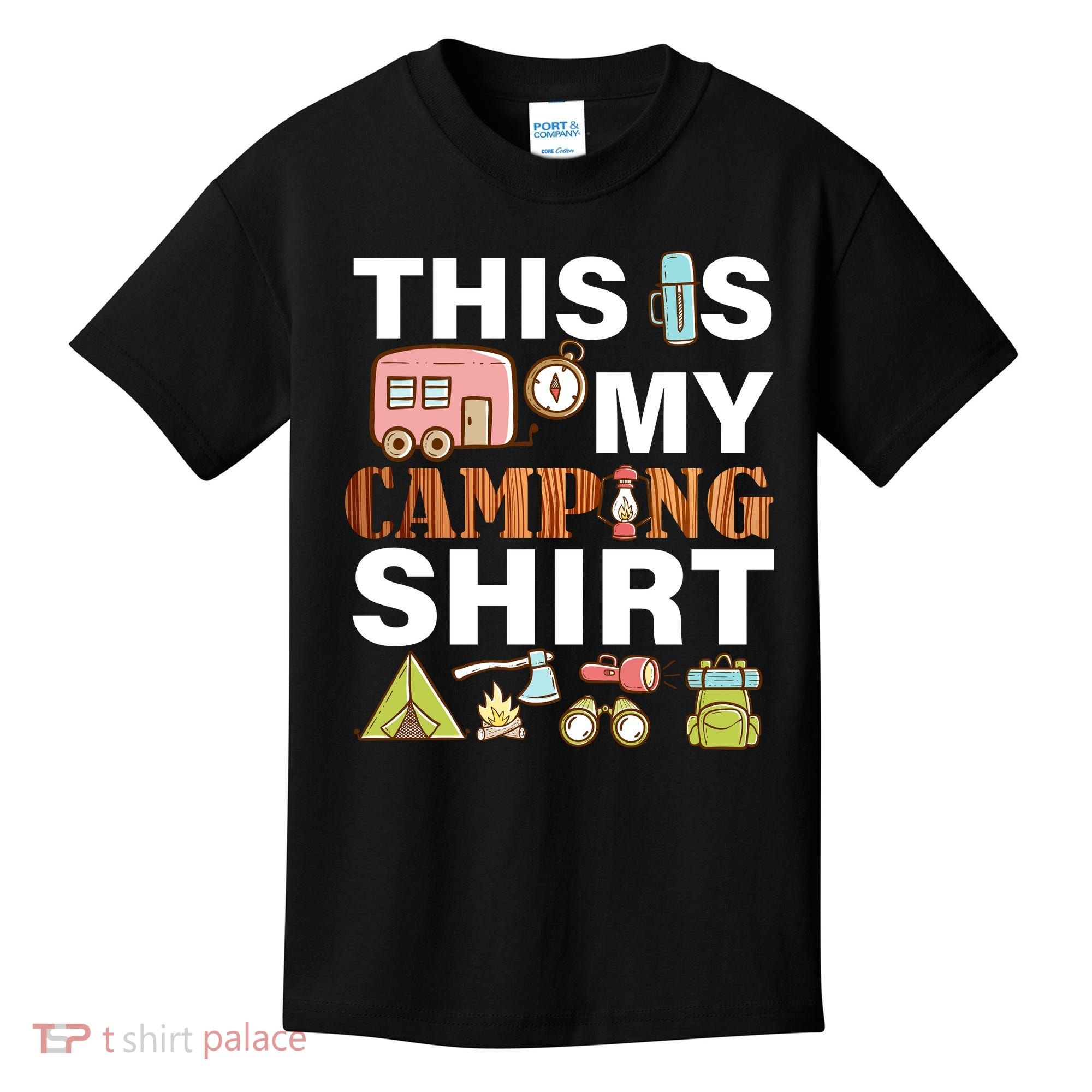This Is My Camping Funny Kids T-Shirt