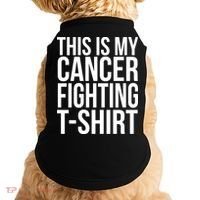 This Is My Cancer Fighting Doggie Tank thumb 0