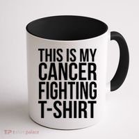 This Is My Cancer Fighting Coffee Mug thumb 1