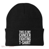 This Is My Cancer Fighting Beanie thumb 0