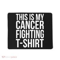 This Is My Cancer Fighting Mousepad thumb 0