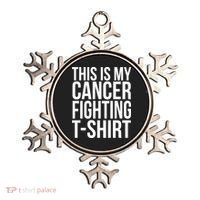 This Is My Cancer Fighting Ornament thumb 0