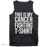 This Is My Cancer Fighting Tank Top thumb 0