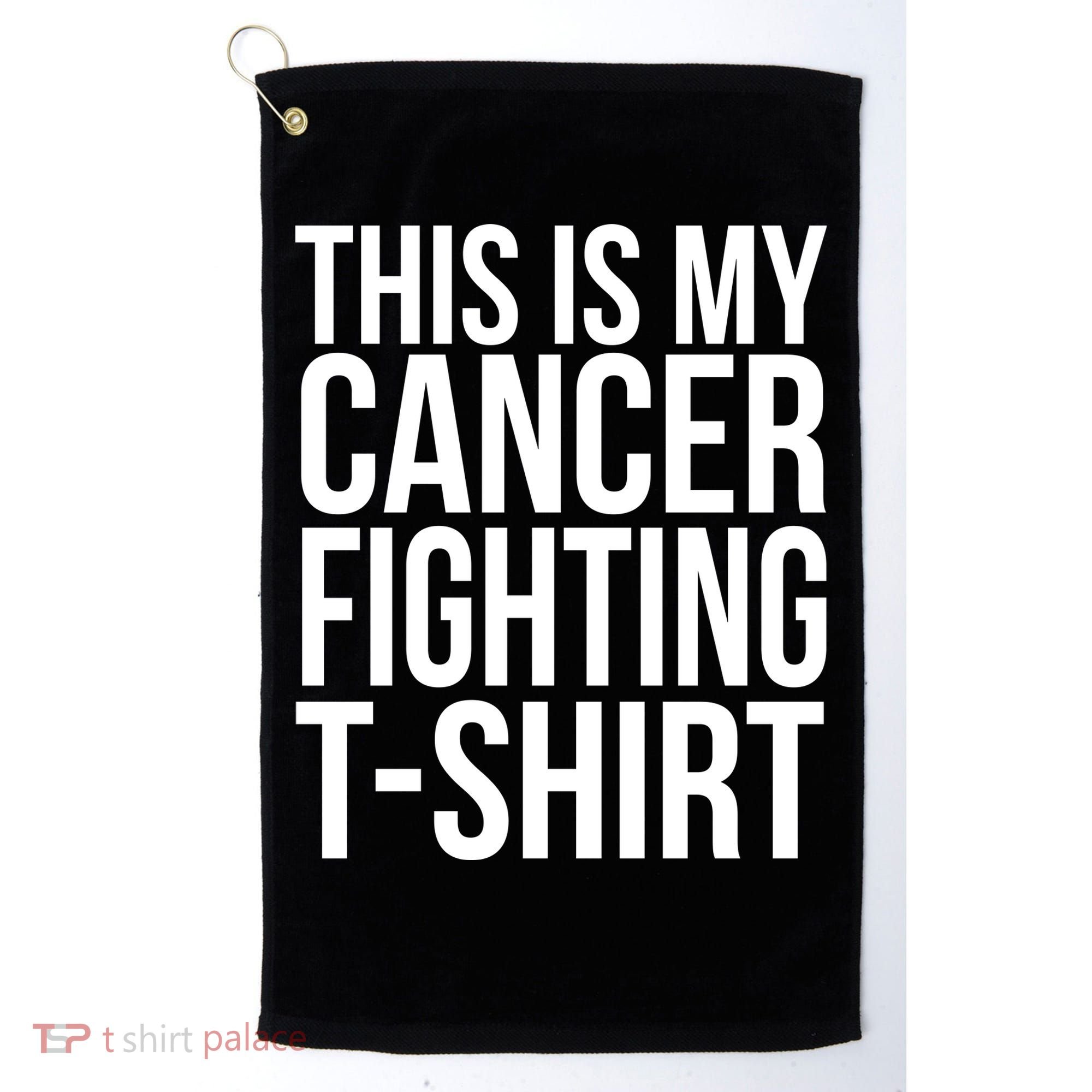 This Is My Cancer Fighting Golf Towel