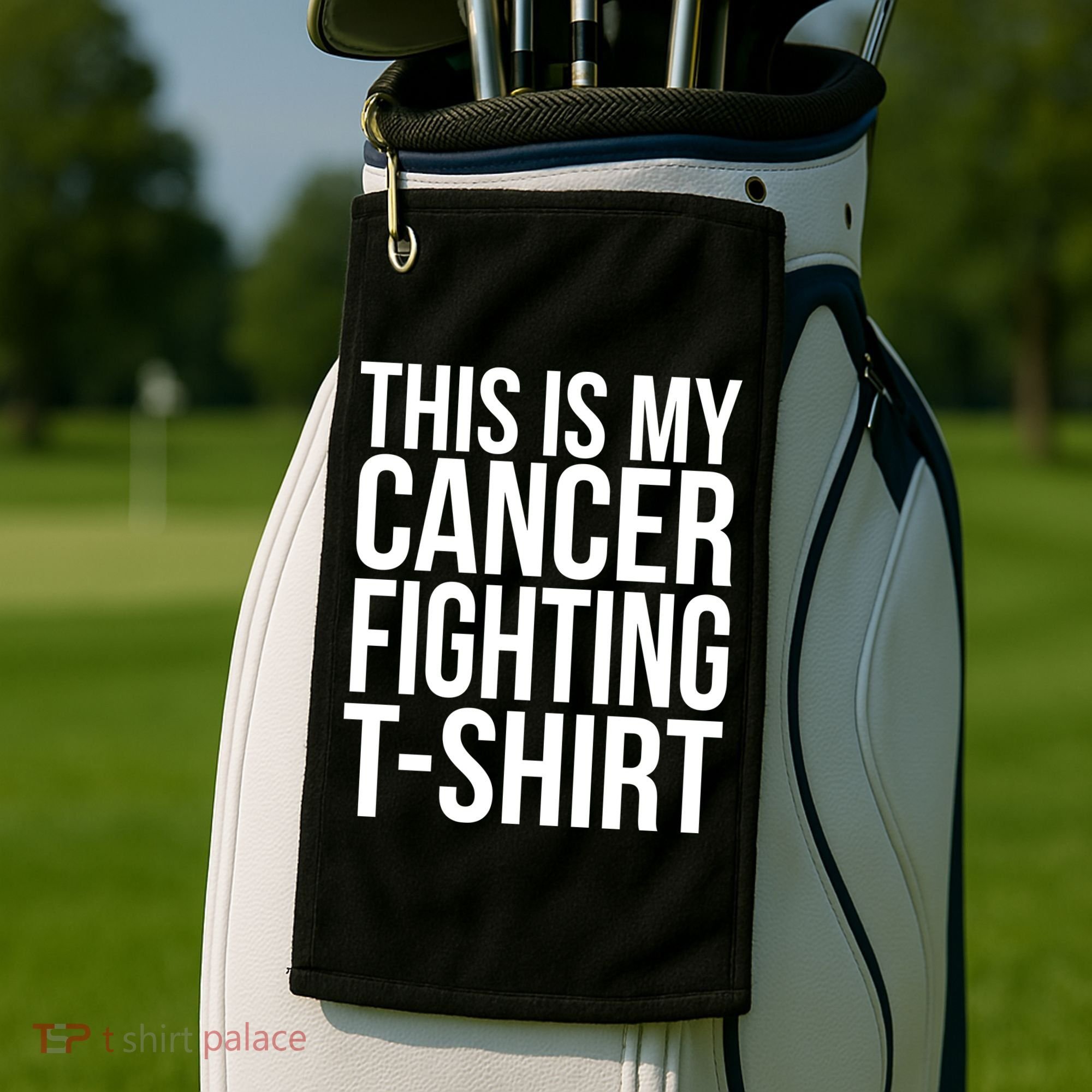 This Is My Cancer Fighting Golf Towel