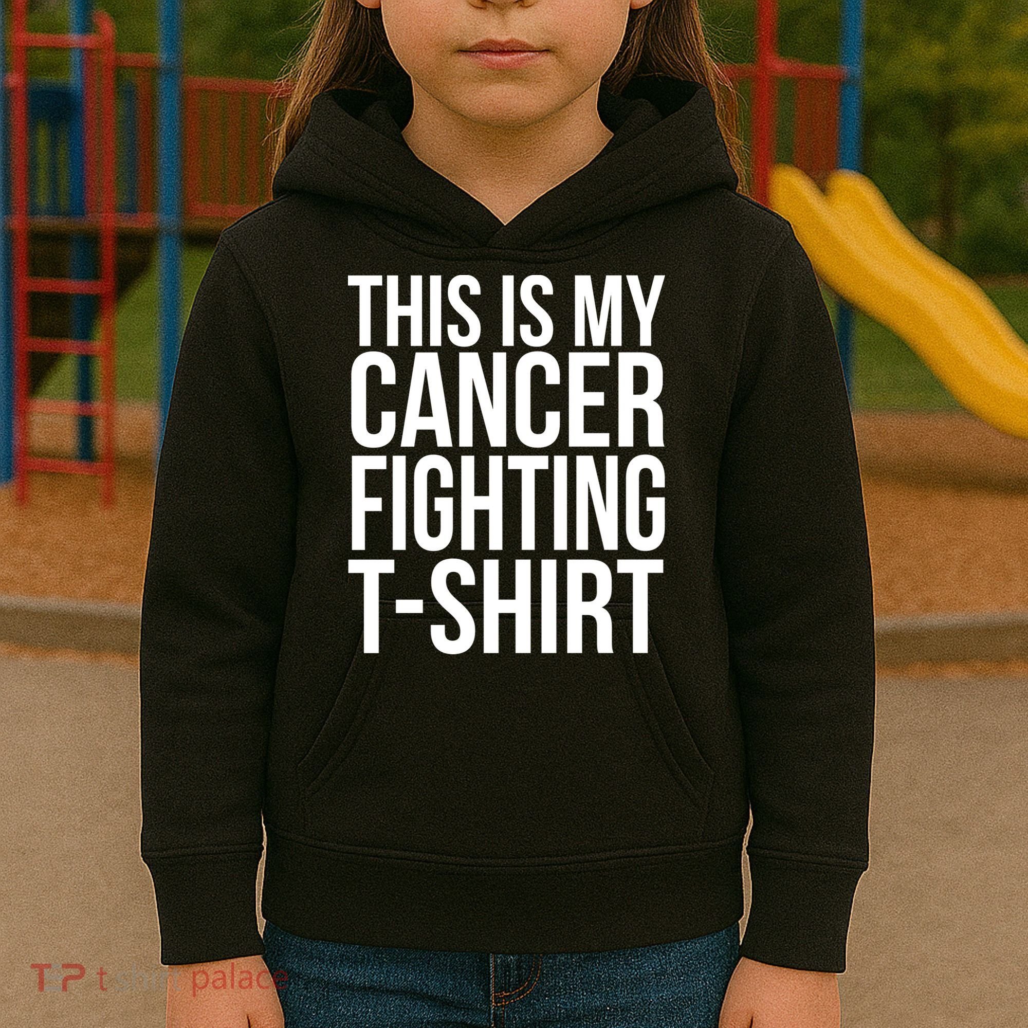 This Is My Cancer Fighting Kids Hoodie