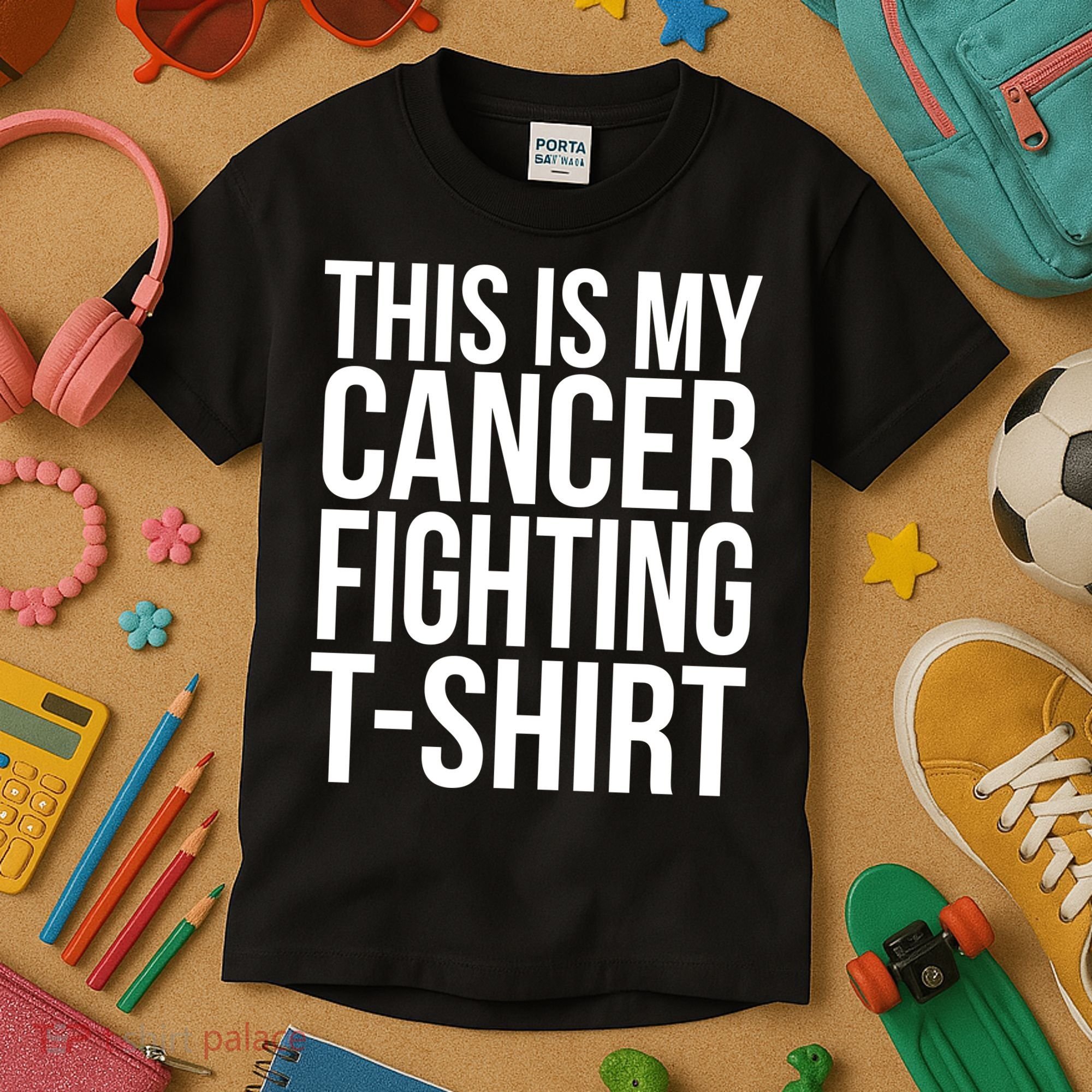 This Is My Cancer Fighting Kids T-Shirt