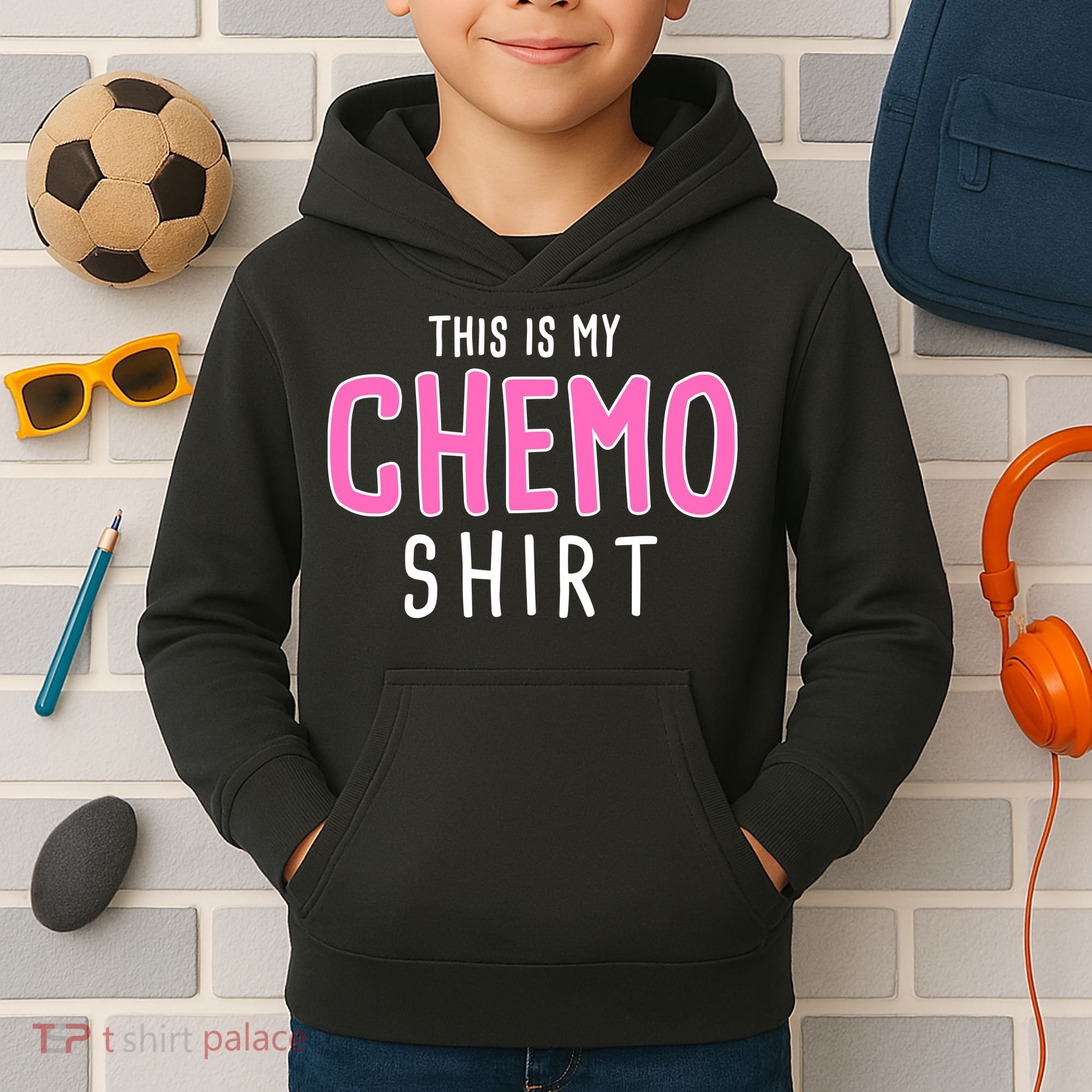 This Is My Chemo Shirt Kids Hoodie