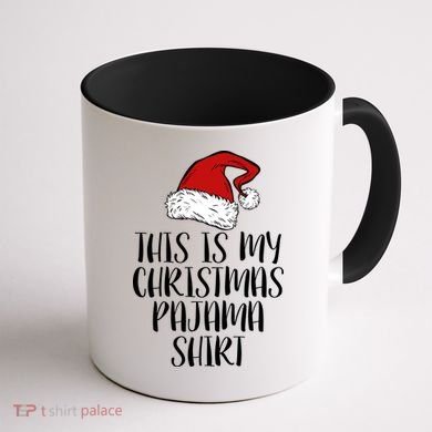 This Is My Christmas Pajama Coffee Mug back