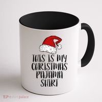 This Is My Christmas Pajama Coffee Mug thumb 1
