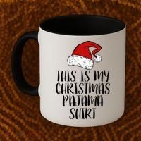 This Is My Christmas Pajama Coffee Mug thumb 2