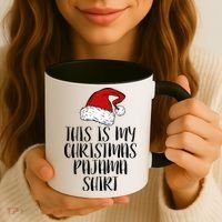 This Is My Christmas Pajama Coffee Mug thumb 3